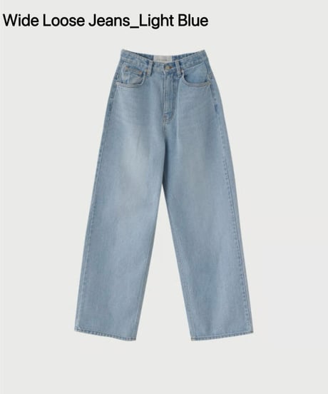 [Outlet Jeans_Ⅱ] Wide Loose Jeans &Stitch Wide Jeans