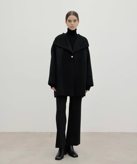 【PREMIUM LABEL】Cashmere Half Coat