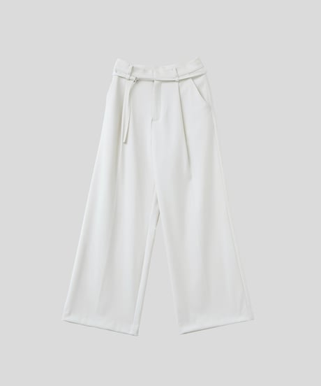 Straight Belt Slacks