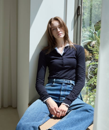 【EVER SERIES】Light Wool Turtle Knit