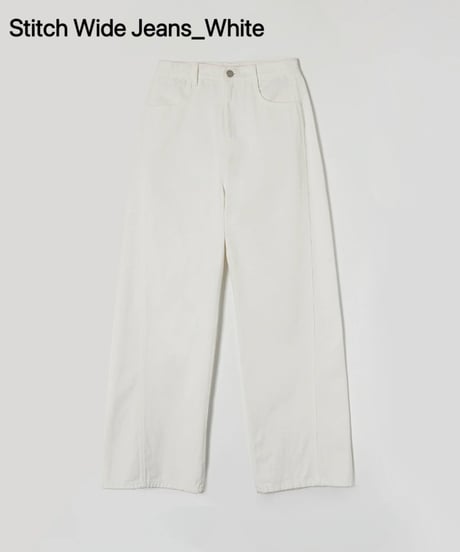 [Outlet Jeans_Ⅱ] Wide Loose Jeans &Stitch Wide Jeans