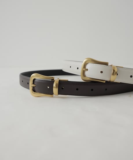 Dual Leather Belt