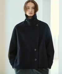 Sculpt Melton Coat