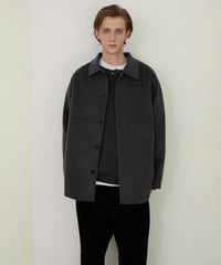 【Na.e x DAEL】 Wool Cashmere SHIRT JACKET