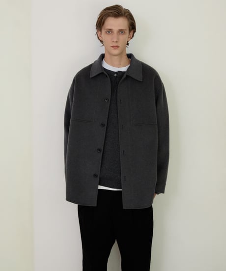 【Na.e x DAEL】 Wool Cashmere SHIRT JACKET