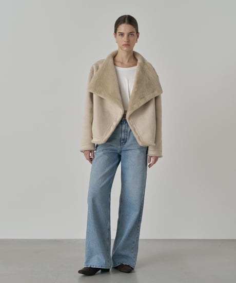 [Na.e Jeans]Belted Straight Jeans