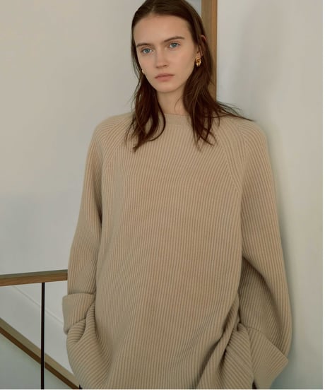 【EVER SERIES】 Rib Long Knit