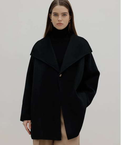 【PREMIUM LABEL】Cashmere Half Coat