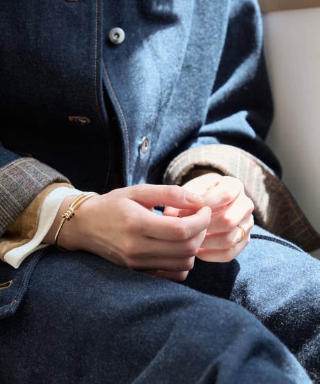 Wool Blend Denim Jacket
