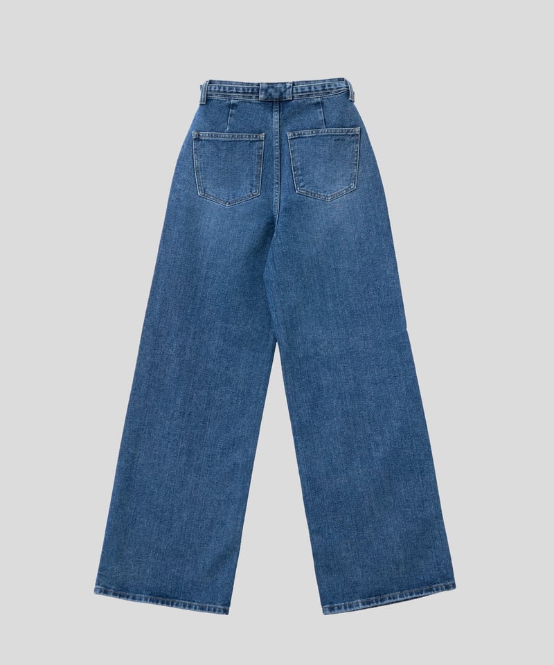 Na.e Jeans]Belted Straight Jeans | Na.e