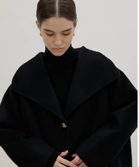 【PREMIUM LABEL】Cashmere Half Coat