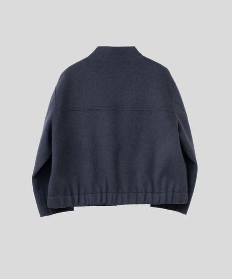 Wool Cashmere Blouson Coat