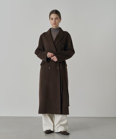 Wool Cashmere Double Coat