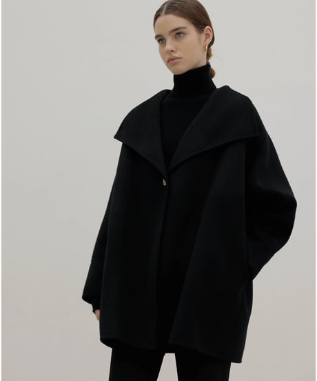 【PREMIUM LABEL】Cashmere Half Coat