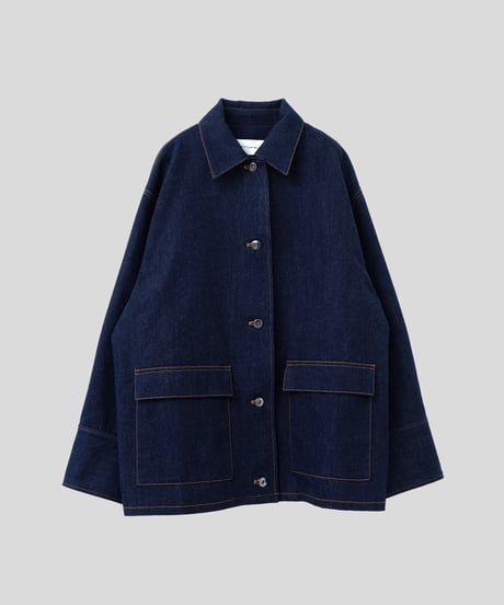 Wool Blend Denim Jacket