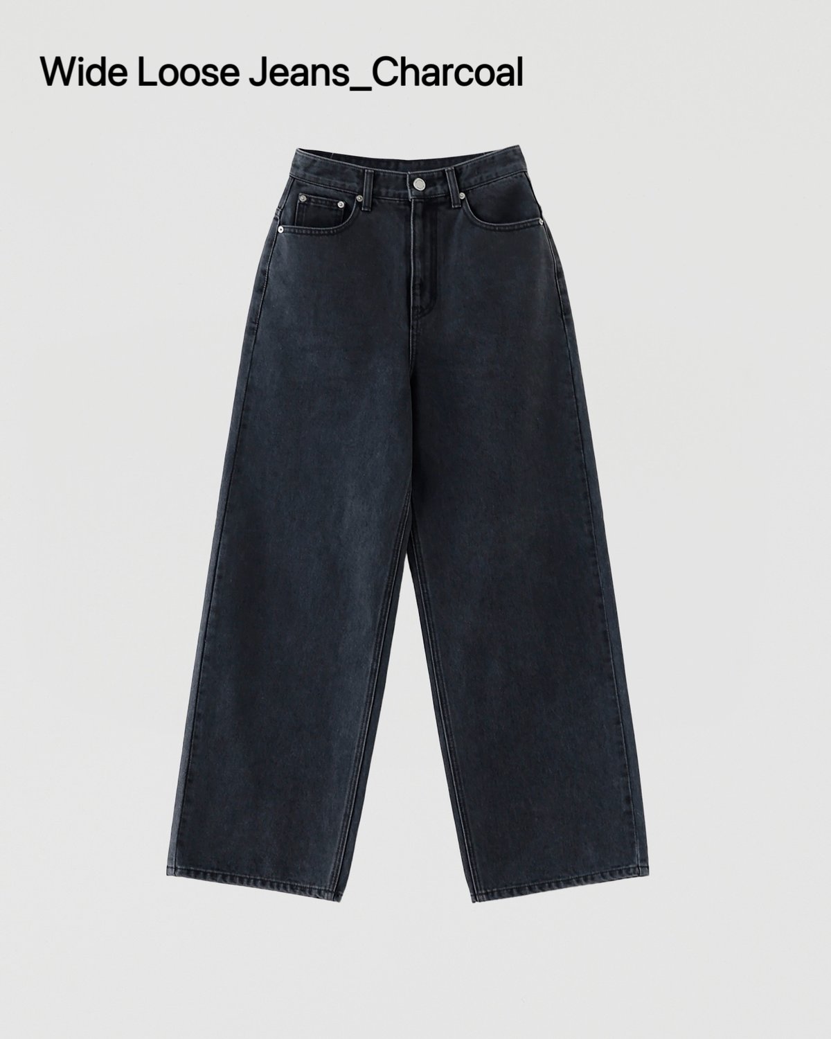 Outlet Jeans_Ⅱ] Wide Loose Jeans &Stitch Wide