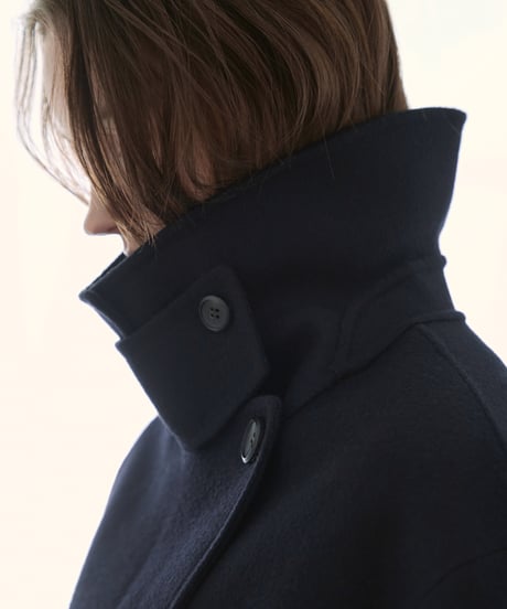 Sculpt Melton Coat