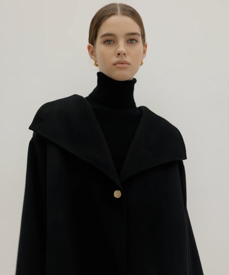 【PREMIUM LABEL】Cashmere Half Coat