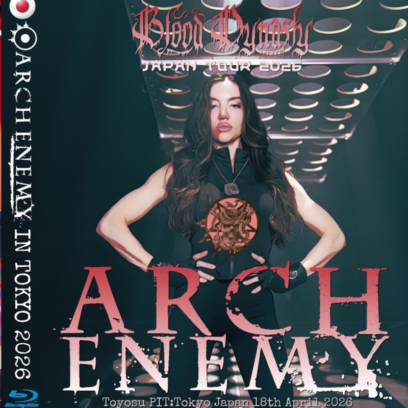 アーチ・エネミー2026年日本公演4月18日東京+bonus Pro Blu-ray | li