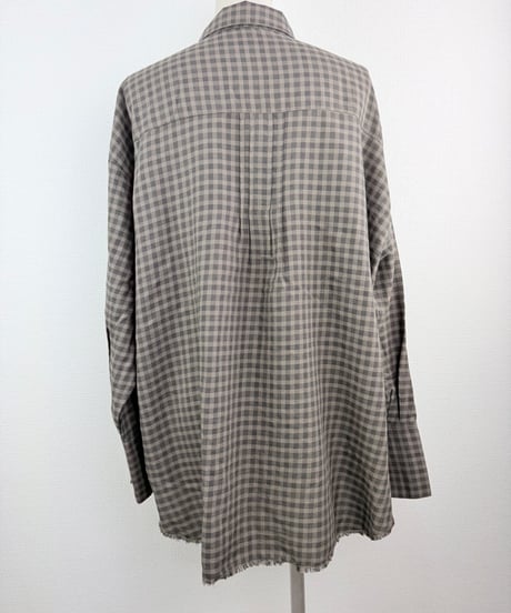 チェックタックシャツ（RE019016-09)