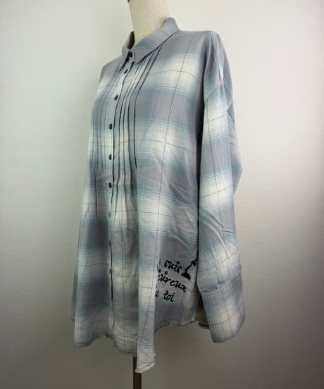 チェックタックシャツ（RE019016-06)