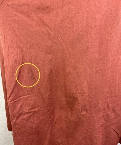 【B品】フレアーテントラインTシャツ＊シミ、汚れ(RF212007-47B)