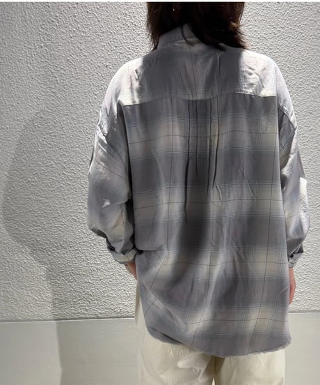 チェックタックシャツ（RE019016-06)