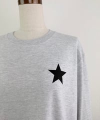 BLACK ロンTEE(AF111016-01）