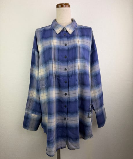 チェックタックシャツ（RE019016-30)