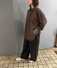 チェックタックシャツ（RE019016-09)