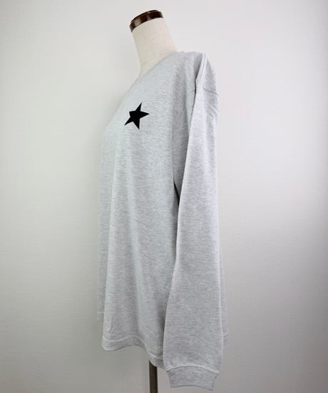 BLACK ロンTEE(AF111016-01）