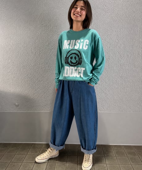 MUSIC ADDICT ロンTEE(AF109016-60）