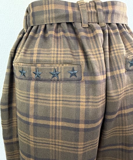 【SAMPLE】スターチェックパンツ(SA204-50)