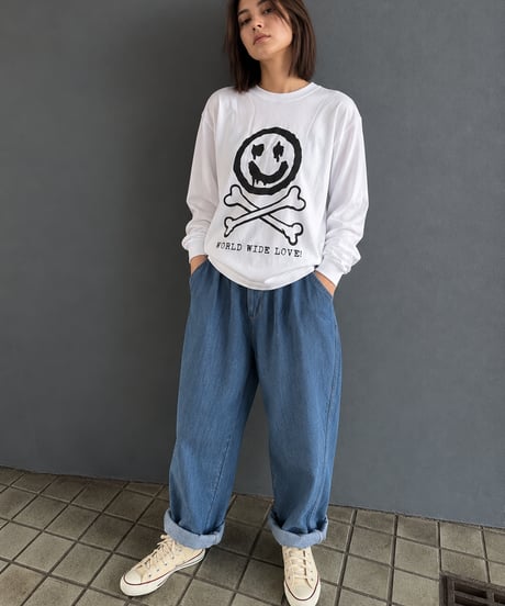 DEAD BONE ロンTEE(AF108016-01）