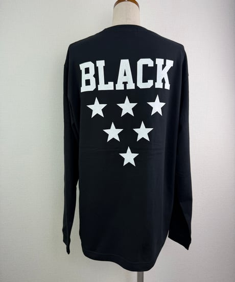 BLACK ロンTEE(AF111016-09）