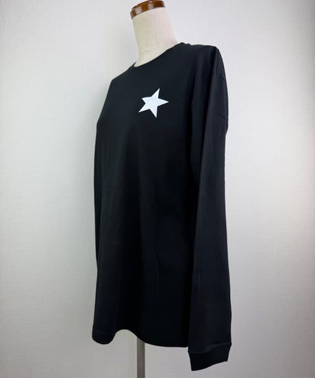 BLACK ロンTEE(AF111016-09）