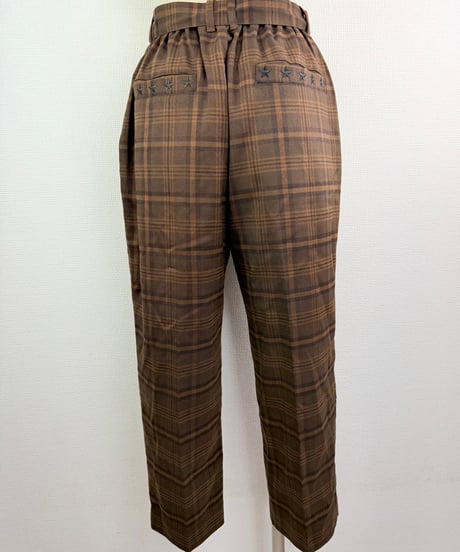 【SAMPLE】スターチェックパンツ(SA204-50)
