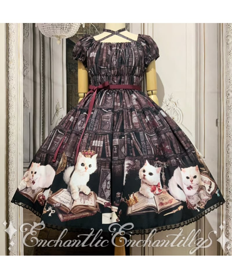 Enchantlic Enchantilly／Queen Cat 〜秘密の書斎〜 ワンピース