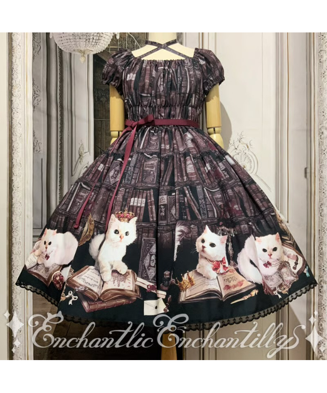 Enchantlic Enchantilly／Queen Cat 〜秘密の書斎〜 ワンピース