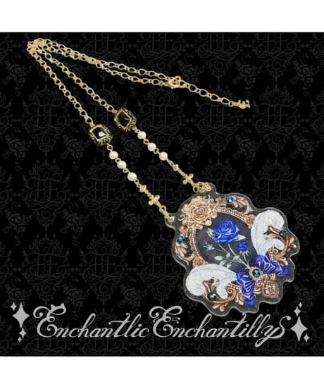 Enchantlic Enchantilly／青薔薇姫と赤薔薇姫 ネックレス