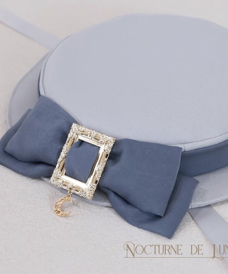 Mignonne Vintage／Nocturne de Lune ミニキャノチェ -サックスグレー -