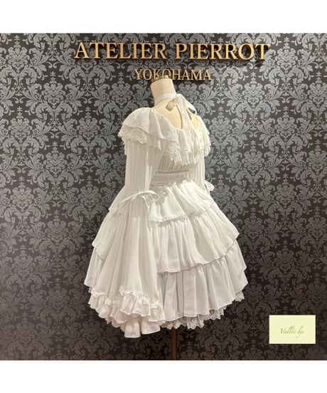 Vallée lys／CoquelicotDress（ホワイト）