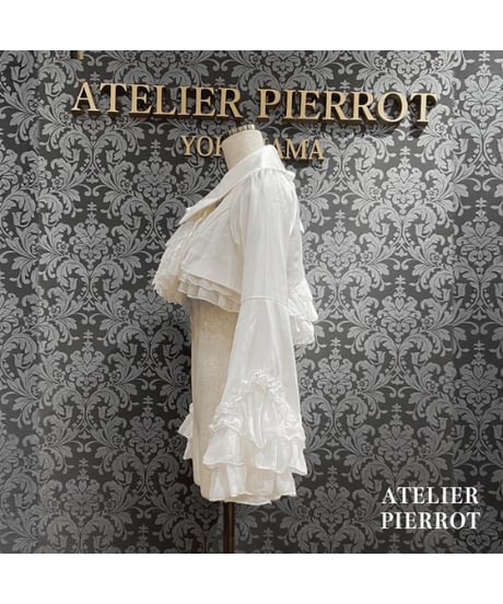 ATELIER-PIERROT／Valkyrie Frill Jacket（ホワイト）