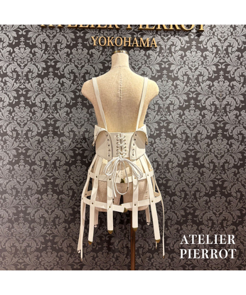 ATELIER-PIERROT／ Sealed Cage Corset Harness（ホワイ