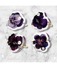Enchantlic Enchantilly／Dolled Up Ring (すみれ)クリアタイプ