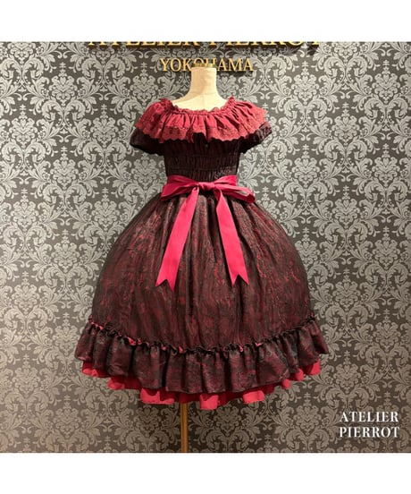 ATELIER-PIERROT／ Ruined Castle Dress（ボルドー）