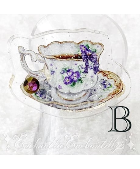 Enchantlic Enchantilly／Dolled Up Ring すみれのお茶会ティーセット