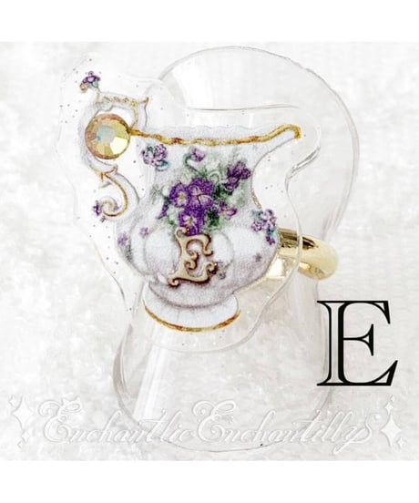Enchantlic Enchantilly／Dolled Up Ring すみれのお茶会ティーセット