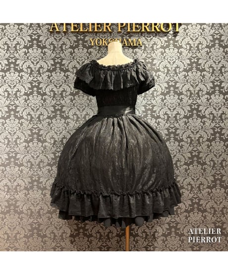 ATELIER-PIERROT／ Ruined Castle Dress（ブラック）