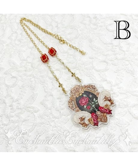 Enchantlic Enchantilly／青薔薇姫と赤薔薇姫 ネックレス